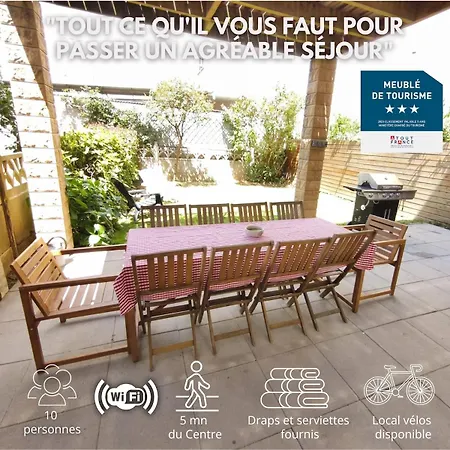 De La Marne Maison 10 Pers Avec Jardin Vichy